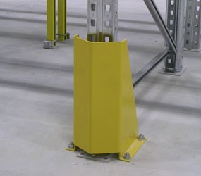 Ochrana pilierov namontovaná na podlahu