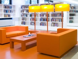 Sysco Library shelving